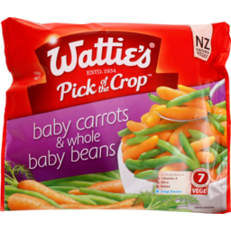 Photo of Wattie's Baby Carrot & Beans 750g