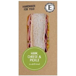 Photo of Handmade Food Co. Sandwich Ham Cheese & Pickle