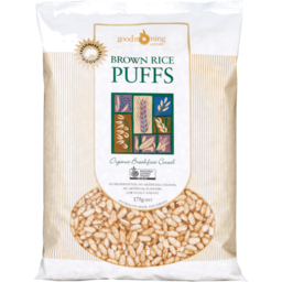 Photo of Good Morning Cereals Organic Brown Rice Puffs 175g