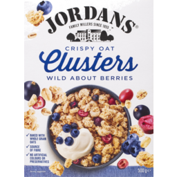 Photo of Jordans Wildberry Crispy Oat Clusters 500g
