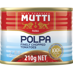 Photo of Mutti Polpa Finely Chopped Tomatoes 210g 210g
