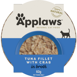 Photo of Applaws Succulent Tuna Fillet With Crab Cat Food