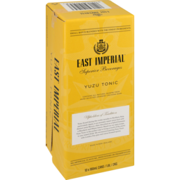 Photo of East Imperial Yuzu Tonic 180ml Cans 10 Pack