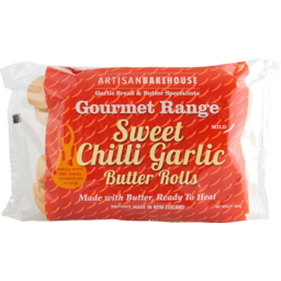 Photo of Artisan Rolls Sweet Chilli Garlic Butter 4 Pack