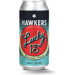 Photo of Hawkers Lucky 13 Pilsner 440ml