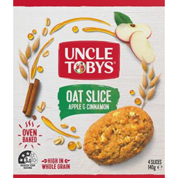 Photo of Uncle Toby Oat Slice Apple & Cinnamon 140gm