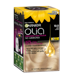 Photo of Garnier Olia 10.0 Very Light Blonde Permanent Hair Colour No Ammonia, 60% Oils