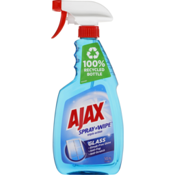 Photo of Ajax Spray n' Wipe Ammonia Free Glass Cleaner Trigger Spray 500ml