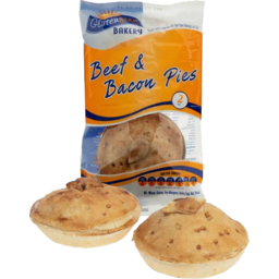 Photo of Gluten Free Bakery Pies Beef & Bacon 2 Pack