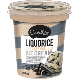 Photo of Darrell Lea Vanilla Ice Cream With Liquorice