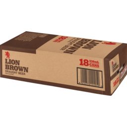 Photo of Lion Brown Cans 330ml 18 Pack