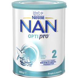 Photo of Nestlé Nan Optipro 2, Follow-On Formula 6-12 Months Powder - 800g