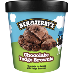 Photo of Ben & Jerrys Ice Cream Chocolate Fudge Brownie 458ml