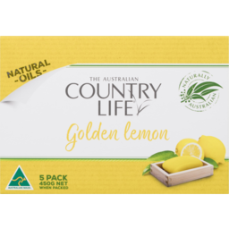 Photo of Country Life Golden Lemon Soap 5 Pack