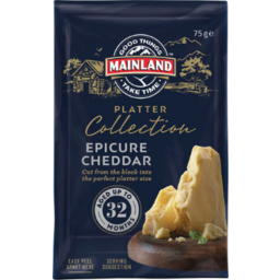 Photo of Mainland Epicure Cheddar 75g