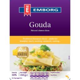 Photo of Emborg Gouda Cheese Slices