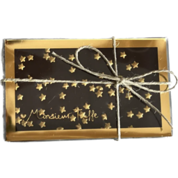 Photo of Monsieur Truffe Dark Chocolate Gold Stars Gift Box 
