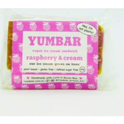 Photo of Yumbar Raspberry Ice Cream Sandwich 
