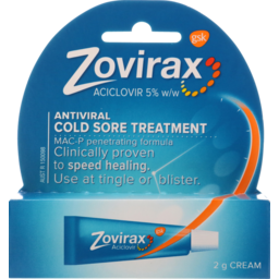 Photo of Zovirax Cold Sore Treatment Cream Tube 2g 2g