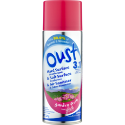 Photo of Oust 3 In 1 Disinfectant Surface Spray Garden Fresh- Hospital Grade 325g 325g