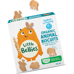 Photo of Little Bellies Organic Animal Biscuits 130g