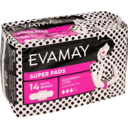 Photo of Evamay Pads Thick Wings Super 14 Pack