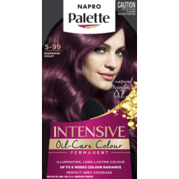 Photo of Schwarzkopf Napro Palette Rosewood Violet 5-99 Permanent Hair Colour One Application