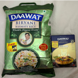 Photo of Daawat Biryani Basmati Rice 5kg + Free Hyderabadi Biryani Kit