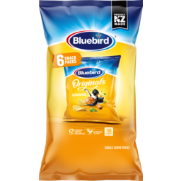 Photo of Bluebird Potato Chips Original Chicken 6 Pack 