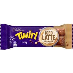 Photo of Cadbury Twirl Iced Latte Chocolate Bar 39g