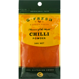Photo of G Fresh Chilli Powder 30g