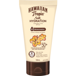 Photo of Hawaiian Tropic Silk Hydration 12h Moisturisation Spf 50+ Sunscreen Lotion 180ml