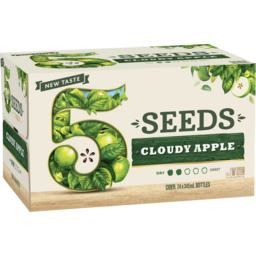 Photo of 5 Seeds Cloudy Apple Bottle 345ml 24 Pack