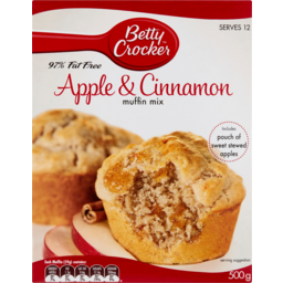 Photo of Betty Crocker Apple & Cinnamon 97% Fat Free Muffin Mix