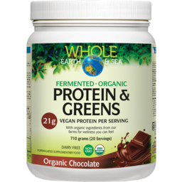 Photo of WHOLE EARTH SEA:WES Protein & Greens Chocolate 710g