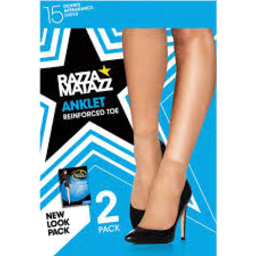 Photo of Razz Value Anklet Tan 2pk