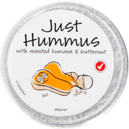 Photo of Just Hummus Kumara & Butterrnut 390g
