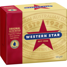 Photo of Western Star Butter Original 500gm