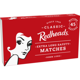 Photo of Redheads Extra Long Safety Matches 45 Pack