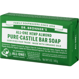 Photo of DR BRONNERS:DRB Dr. Bronner's All-One Hemp Almond Pure-Castile Bar Soap