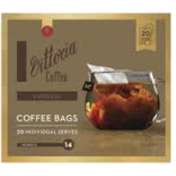 Photo of Vitt Coff Bags Espresso 20pk