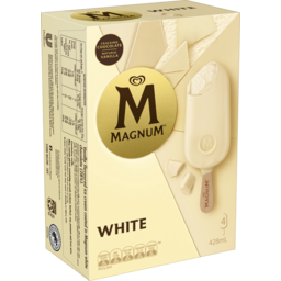 Photo of Magnum White 4 Pack 428ml