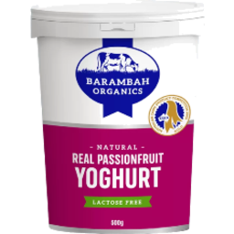 Photo of Barambah - Passionfruit Yoghurt 500g
