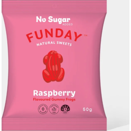 Photo of Funday No Sugar Raspberry Frogs