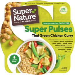 Photo of Super Nature Super Pulses Thai Green Chicken Curry 300g