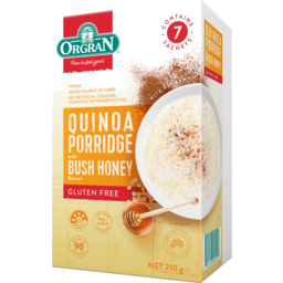 Photo of Orgran Bush Honey Quinoa Porridge Sachets Gluten Free 7 Pack 210g