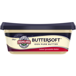Photo of Mainland Buttersoft Salted Spreadable Butter 250g