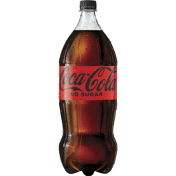 Photo of Coca-Cola No Sugar Soft Drink 2lt