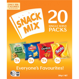 Photo of Smiths Snack Mix Box Chips 20 Pack 395g