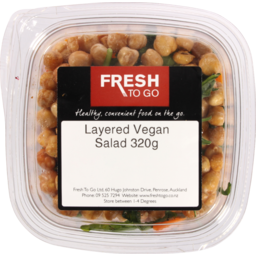 Photo of Fresh To Go Salad Layered Vegan 320g